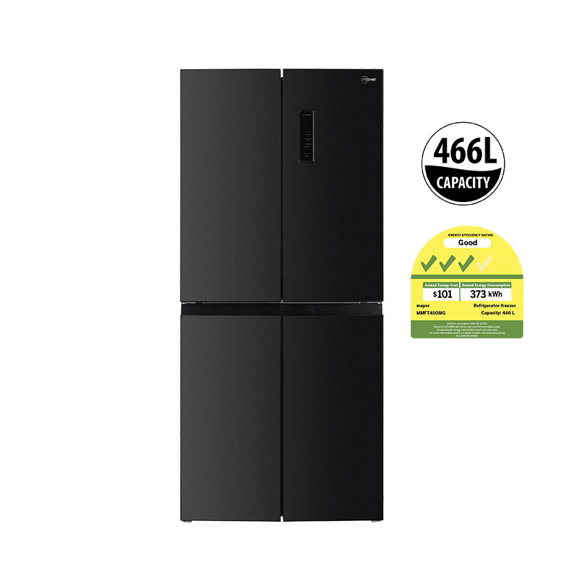 466L Multi-Door Frost Bottom Freezer Fridge