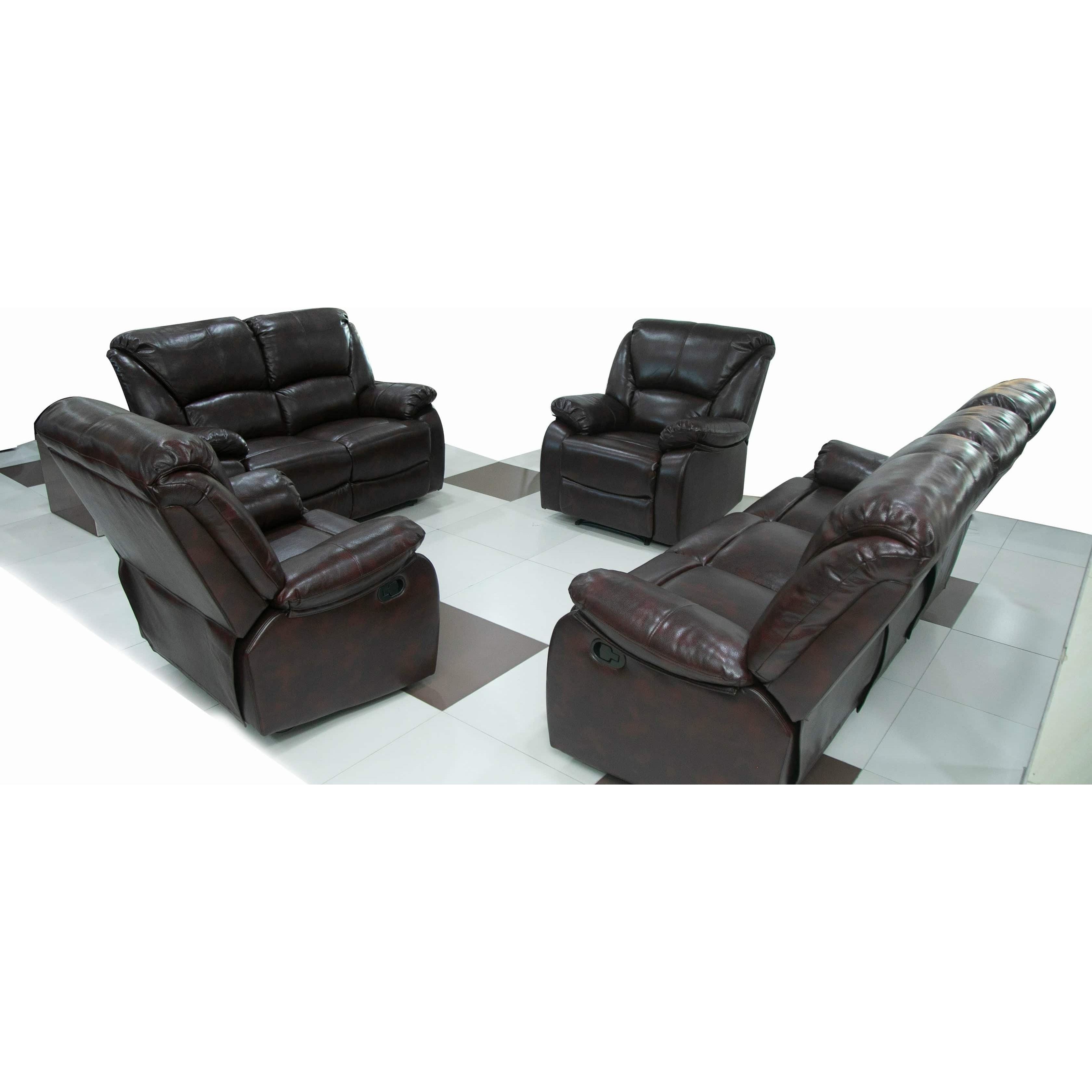 Executive Leather Sofa 1+1+2+3