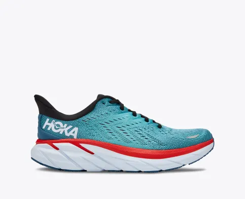 Women's Clifton 8 - Real Teal / Aquarelle