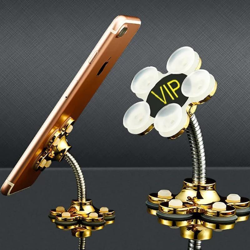 360° Flower Suction Phone Holder