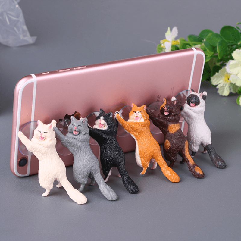 Cute Cat Phone Holder