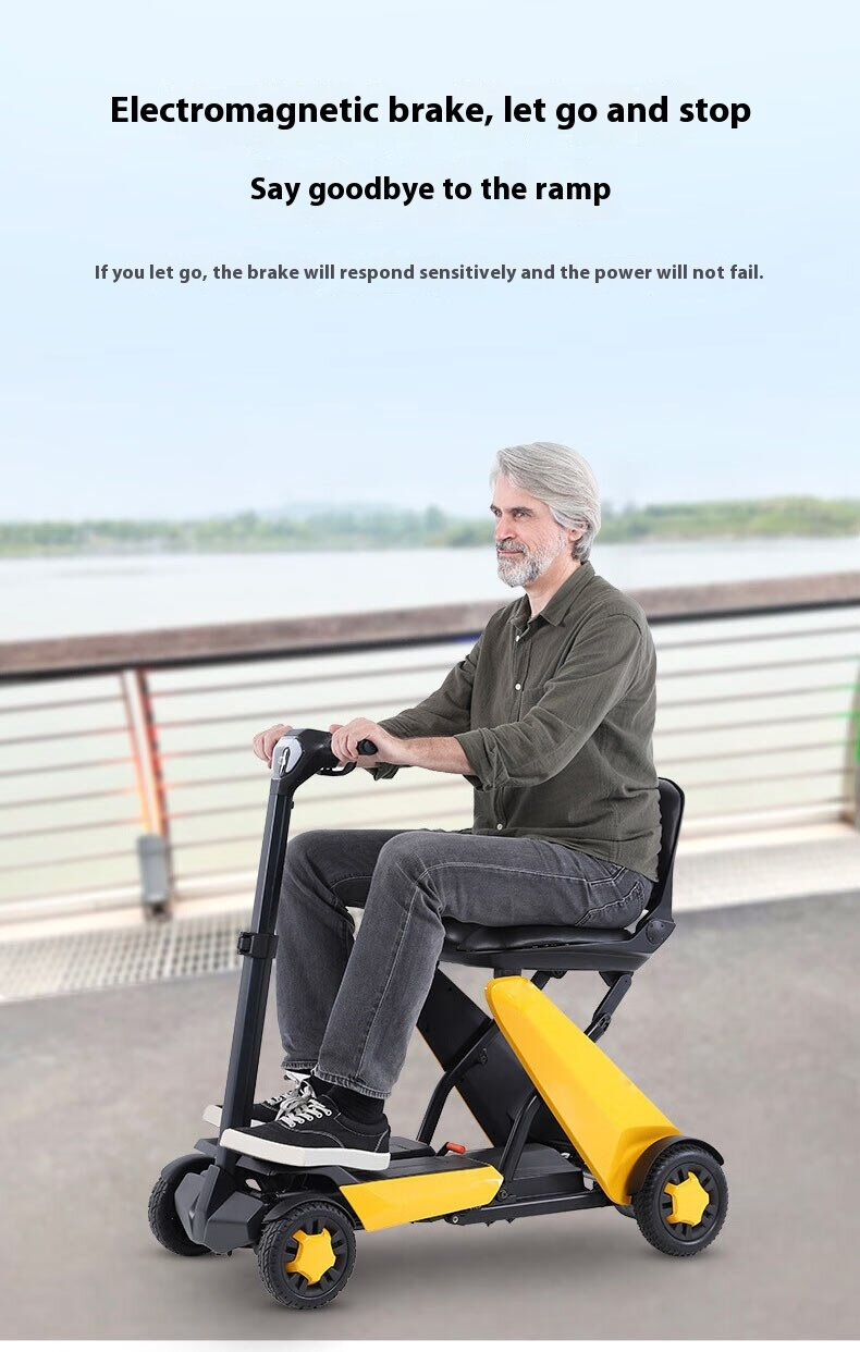 Exclusive Flash Sale: Automatic Folding Power Mobility Scooter with the Electromagnetic Brake Scooter