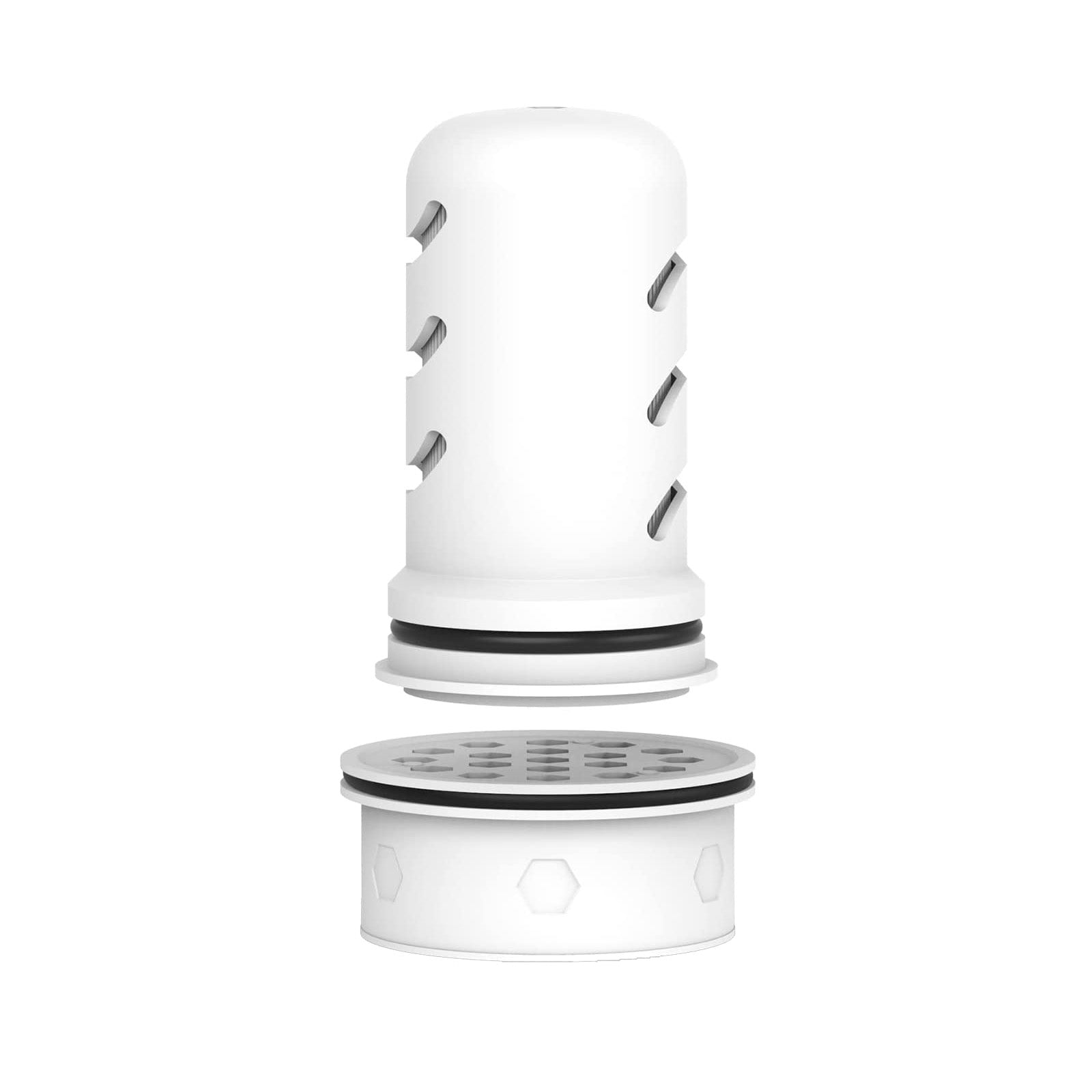 Glacier Fresh Replacement for Pitcher Water Filter, Membrane Micro Filter and Activated Carbon Filter