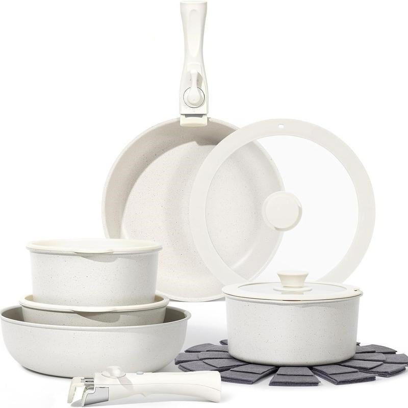 15pcs Pots and Pans Set Non Stick