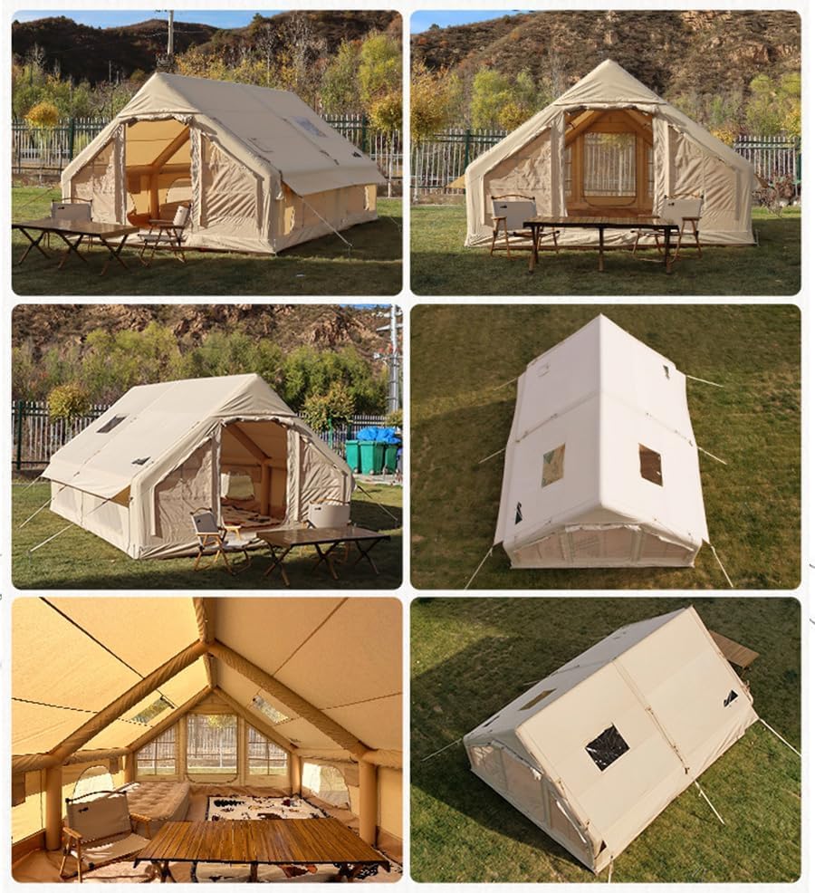 6 Person Outdoor Camping Inflatable Tent