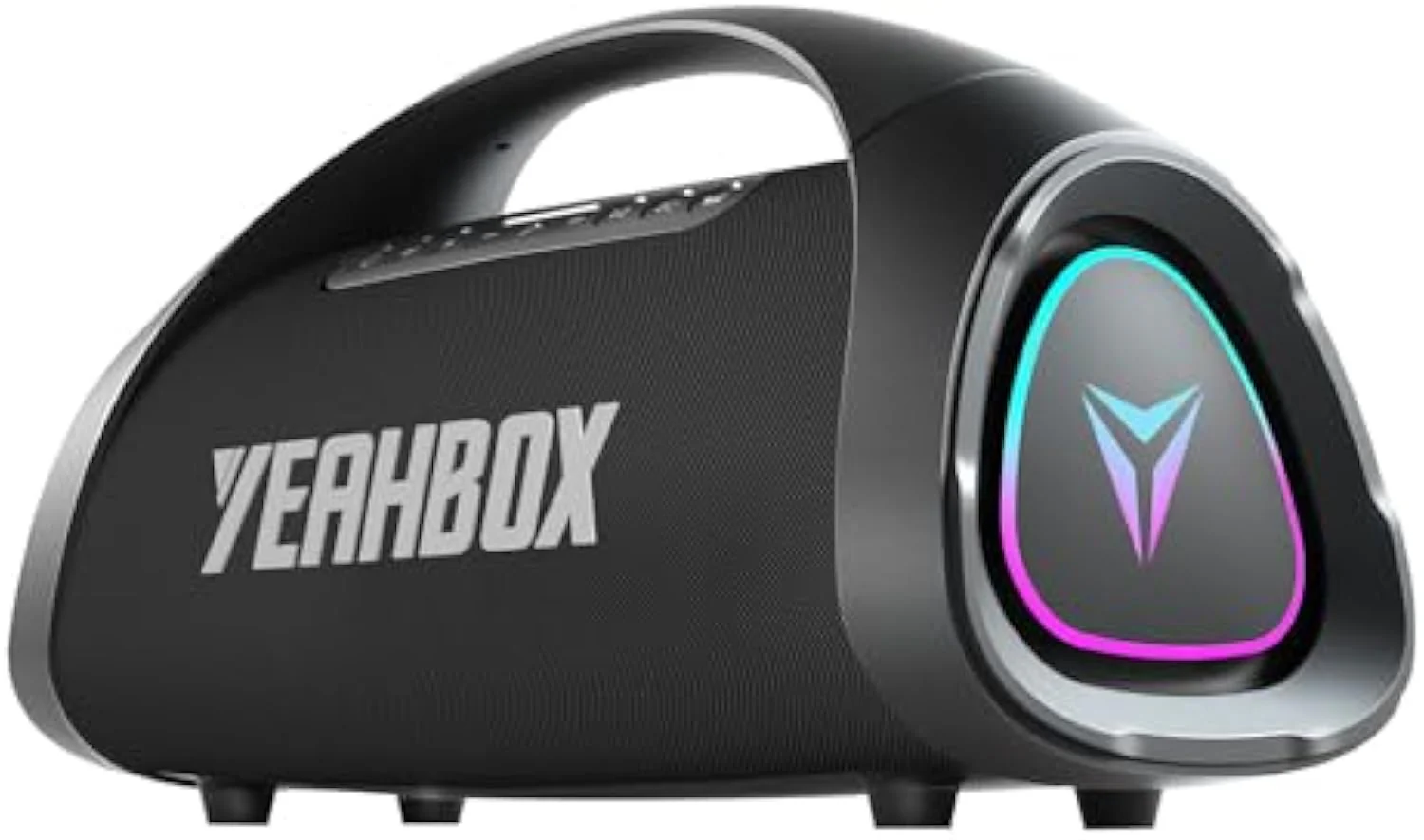 Large Bluetooth Speaker Loud, Massive Bass, IPX66 Waterproof Party Portable Speaker with Subwoofer/EQ/Fast Charge, Outdoor Wireless Speakers