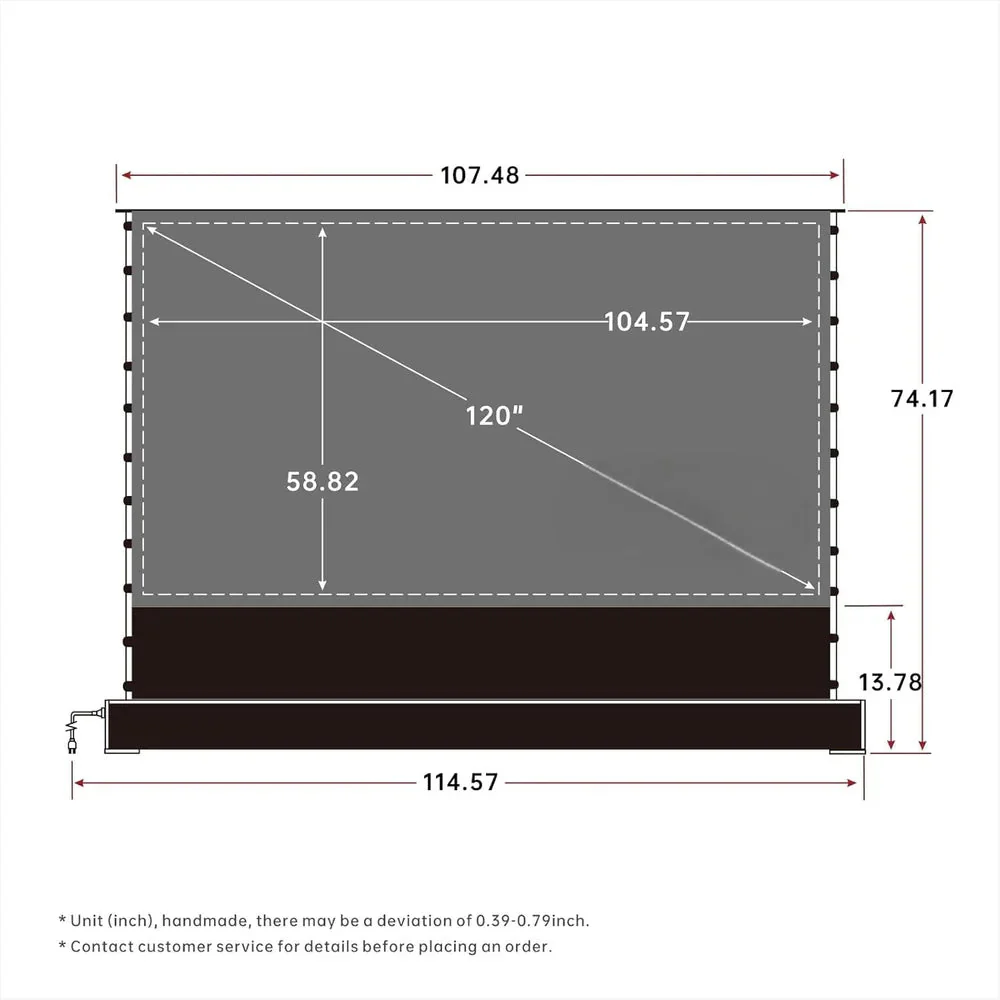 Pop-Up Projector Screen
