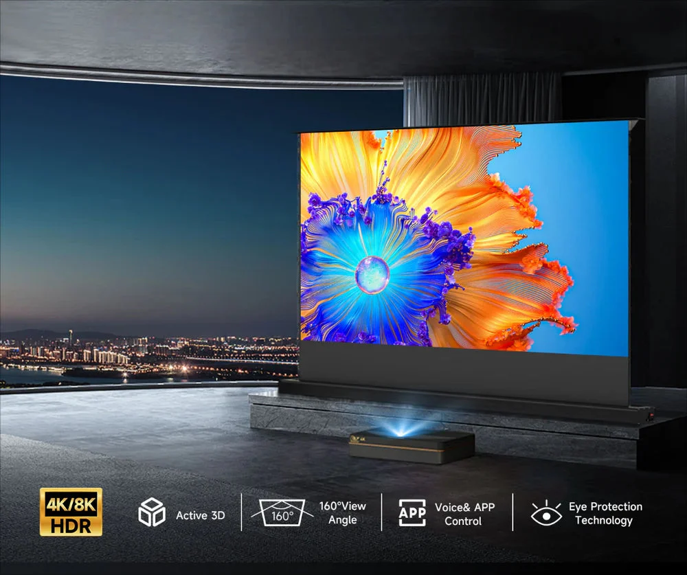 Pop-Up Projector Screen