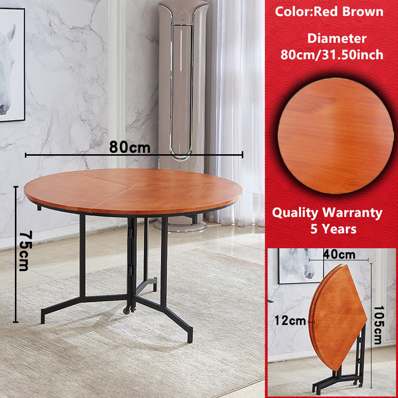 Limited time sale -Space Saving Round Folding Table