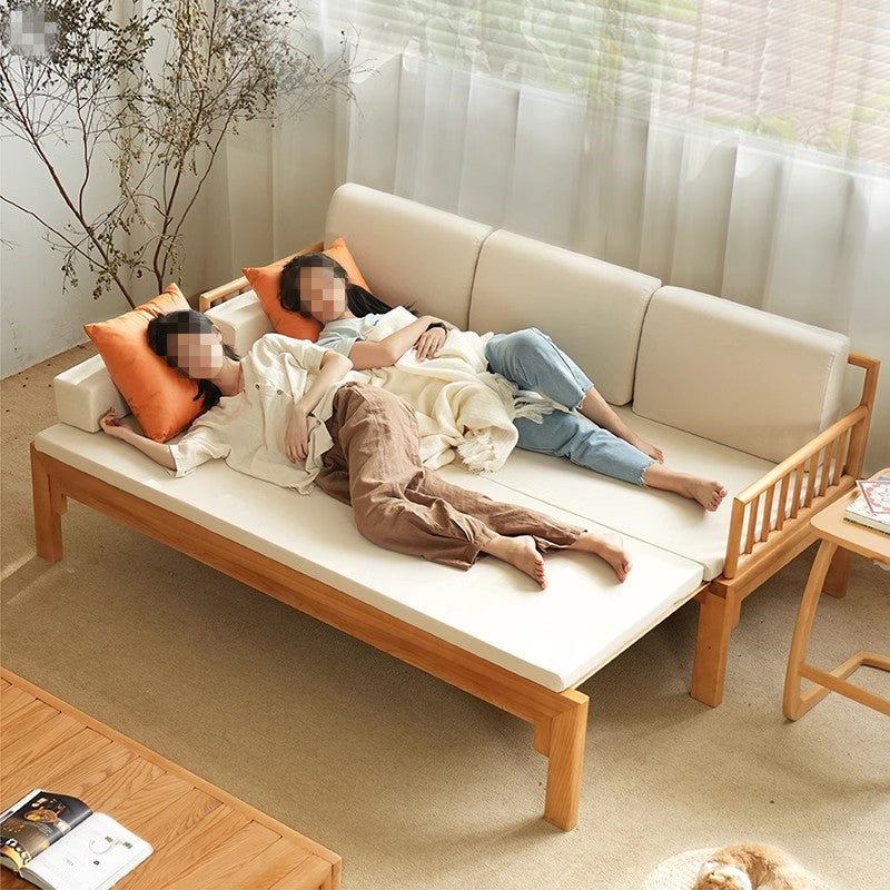 Multifunction Solid Wood Arhat Sofa Bed