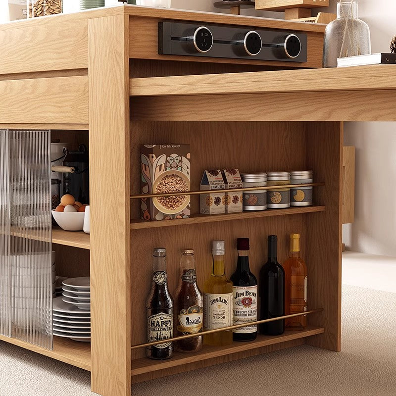Telescopic and Expandable Island Table
