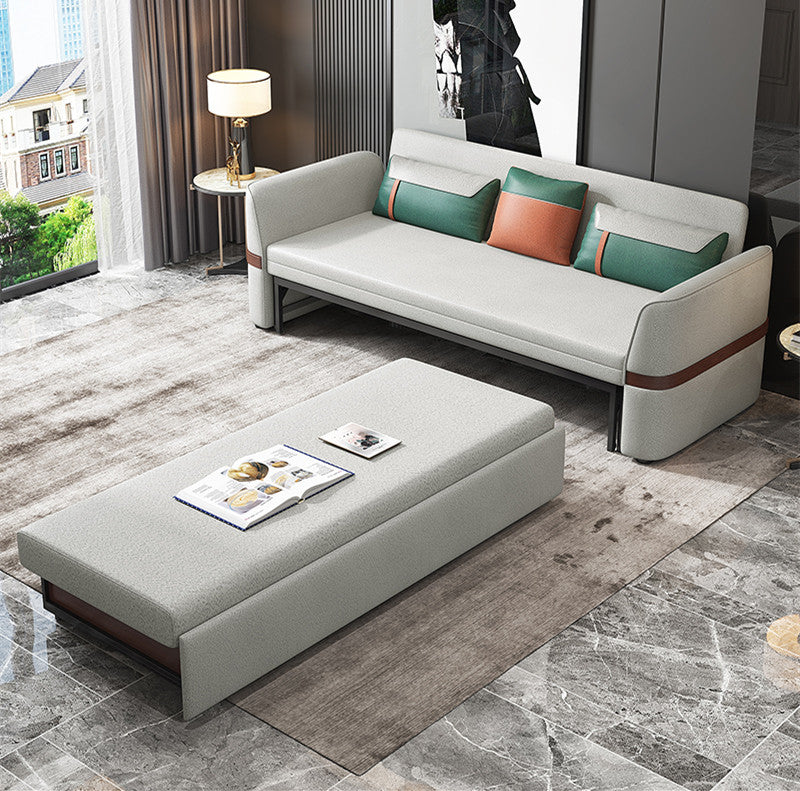 Last 3 days -Multifunction Sofa Bed with Electric Liftable Coffee Table