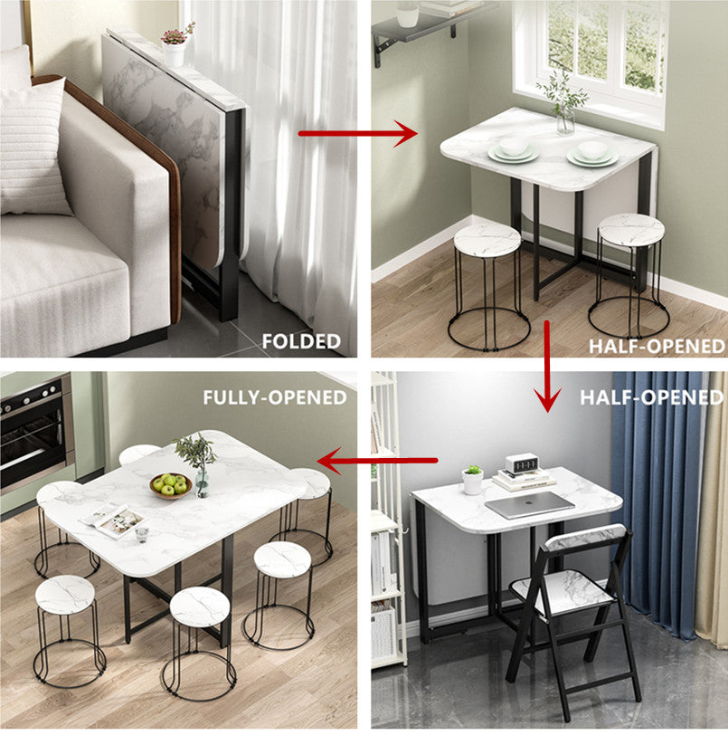 Limited time sale -Double Drop Leaf Space Saving Folding Table