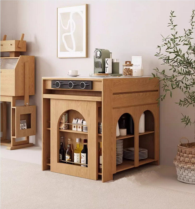 Telescopic and Expandable Island Table