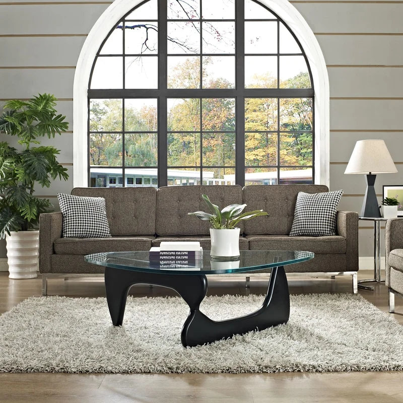 Limited time sale -Minimalist Tempered Glass Coffee Table