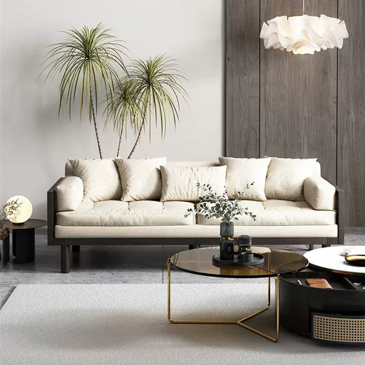 Janpandi Pull Out Multifunction Solid Wood Frame Sofa Bed