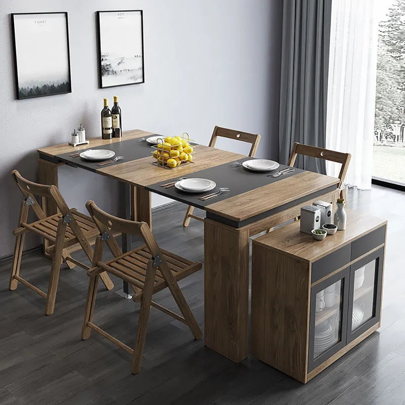 Limited time sale -Extendable Dining Table With Sideboard