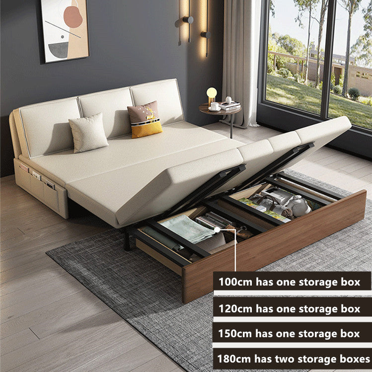Convertible Sofa Sleeper Bed with Underneath Storage