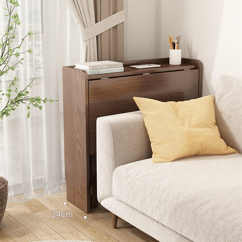 Foldable Computer Writing Desk with Storage Shelf