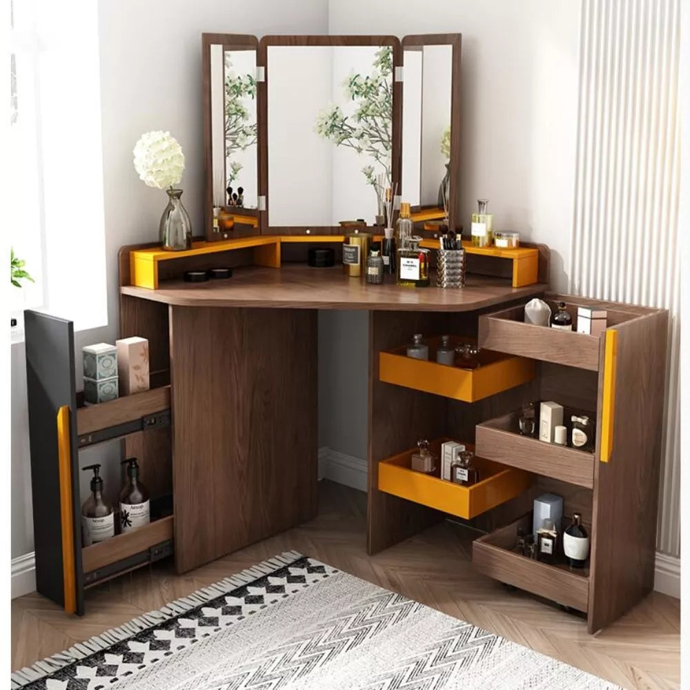 Last 3 days -Corner Makeup Vanity Table