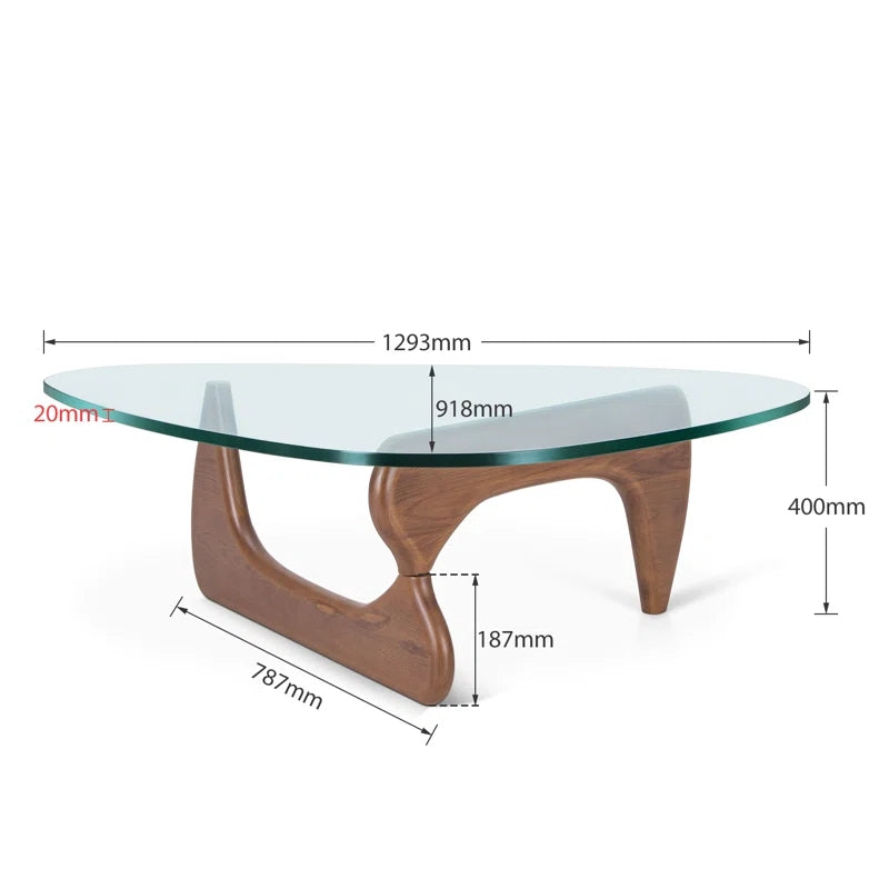 Limited time sale -Minimalist Tempered Glass Coffee Table