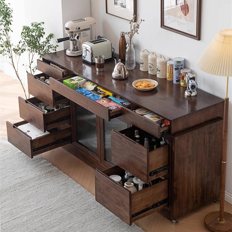 Limited time sale -Multipurpose Sideboard Cabinet with Rotating Tabletop
