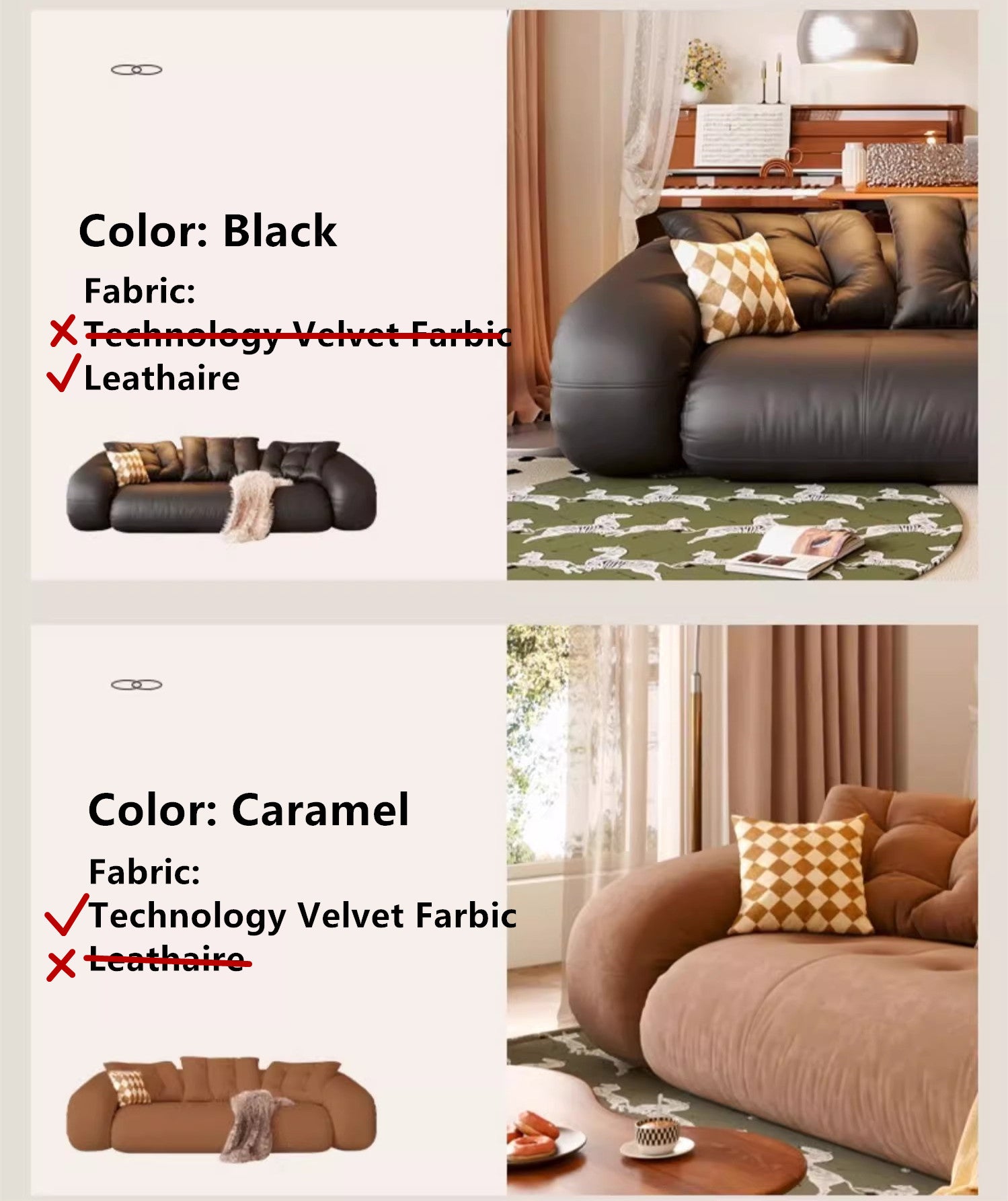 Upholstered Sleeper Sofa