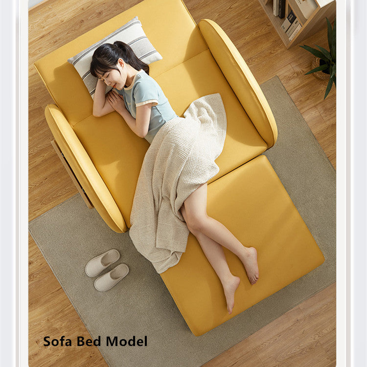 🔥Last 3 days -Balcony Sofa Sleeper Chair with Foldable Side Table and Pocket