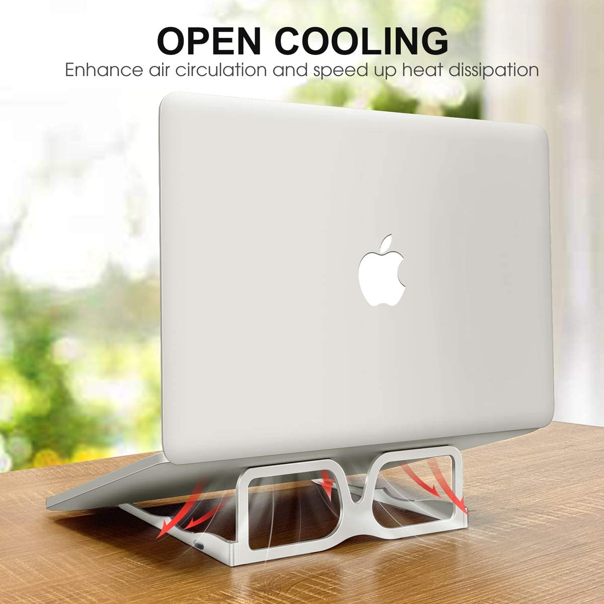 Limited time sale -Glasses Frame Shape Laptop Cooling stand