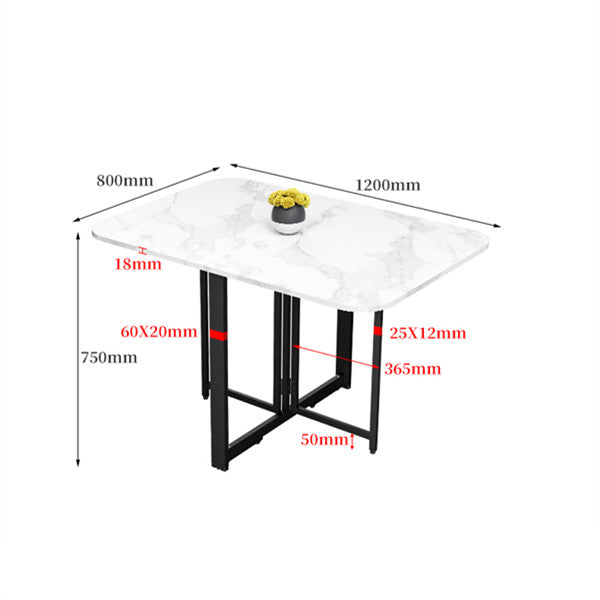 Limited time sale -Double Drop Leaf Space Saving Folding Table