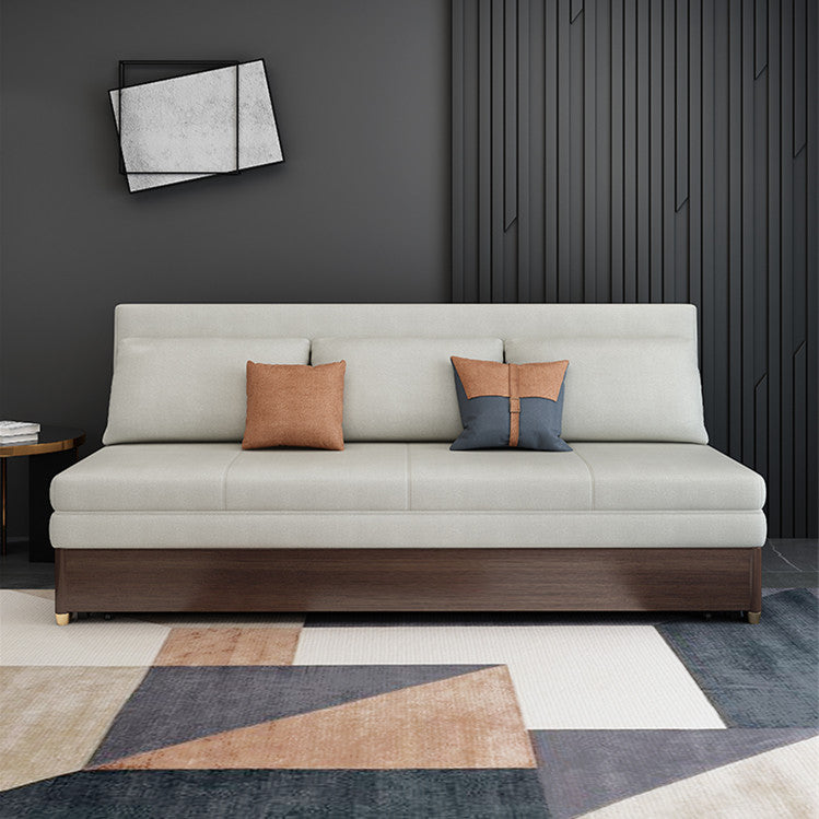 Modern Convertible Sofa Bed with Electric Liftable Coffee Table