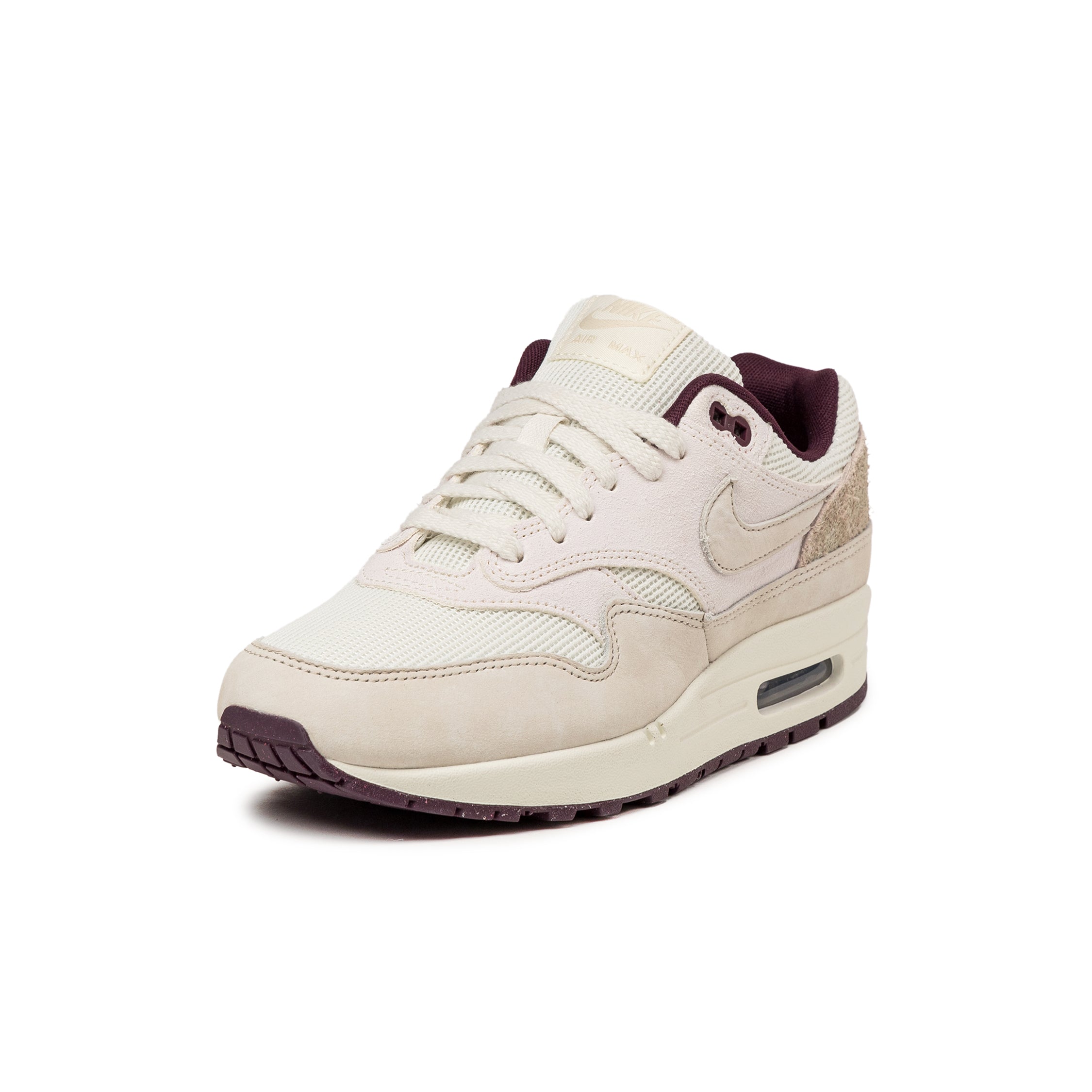 (Buy 1 pair and get 2 pairs free, get 3 pairs of shoes for the price of 1 pair)Nike Air Max 1 PRM *Burgundy Crush*