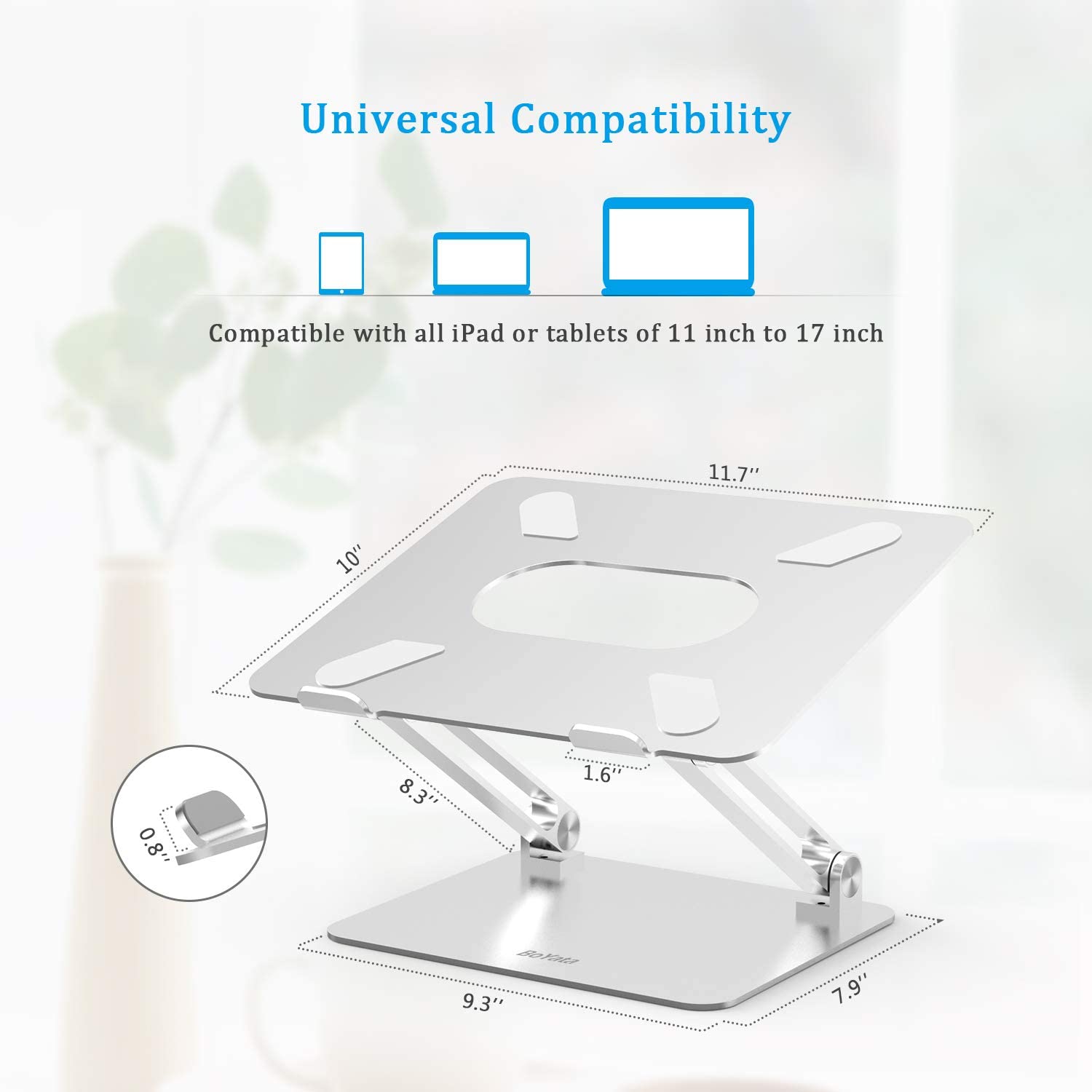 Limited time sale -Adjustable Multi-Angle Laptop Riser