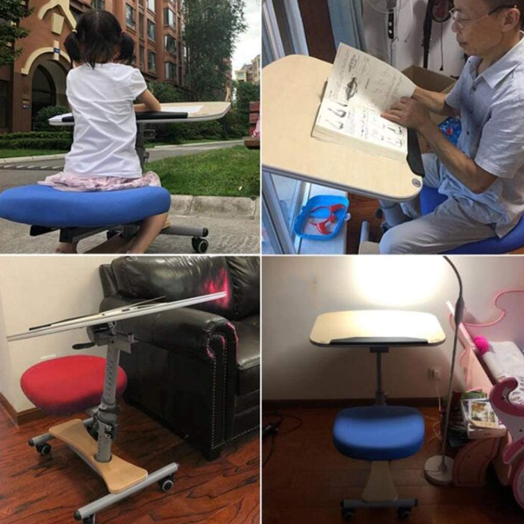 Limited time sale -Movable and Adjustable Children's Study Table Mobile Workstation for Adults