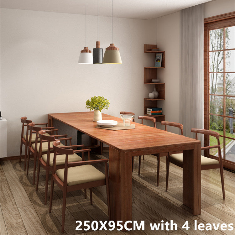 Space Saving and Expanding Table With 4 Leaves