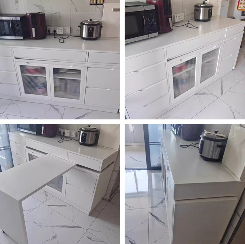 Limited time sale -Multipurpose Sideboard Cabinet with Rotating Tabletop