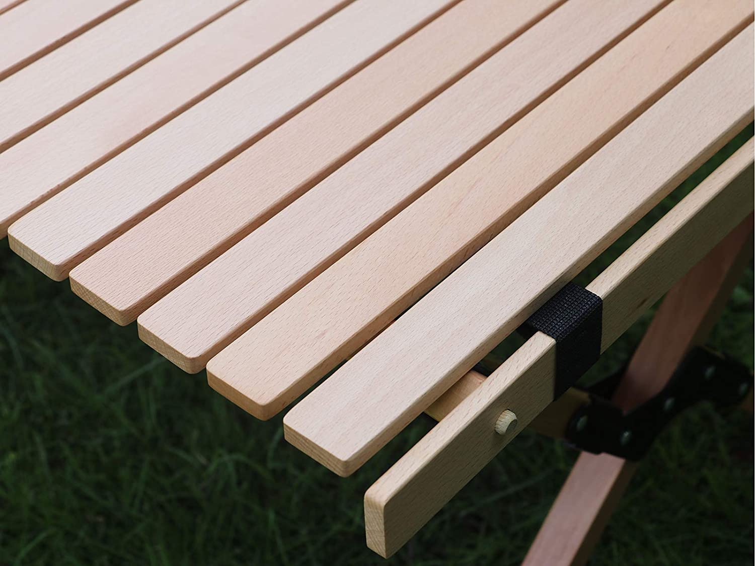 Limited time sale -Cake Roll Portable Foldable Outdoor Wooden  Picnic Table