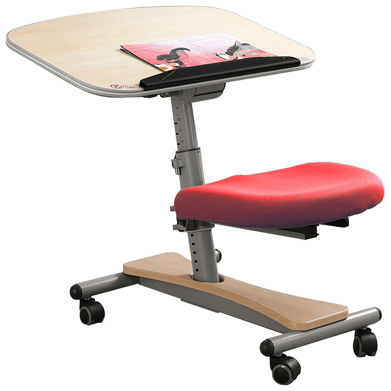 Limited time sale -Movable and Adjustable Children's Study Table Mobile Workstation for Adults