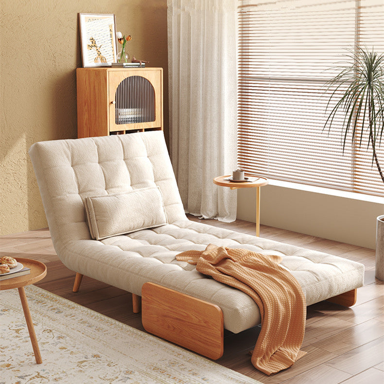 🔥【Clearance sale, last day】Adjustable Loveseat Sofa Bed with Rotating Armrest Tray