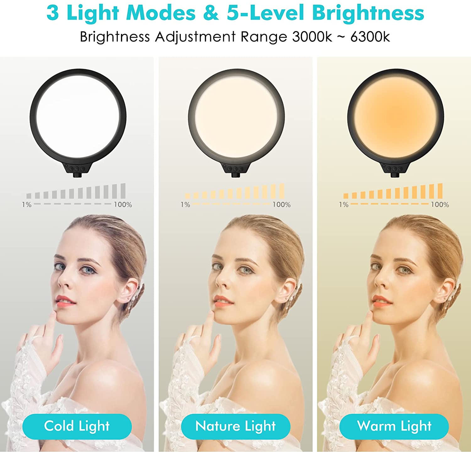 Limited time sale -Selfie Desktop Live Stand Set 6-in-1