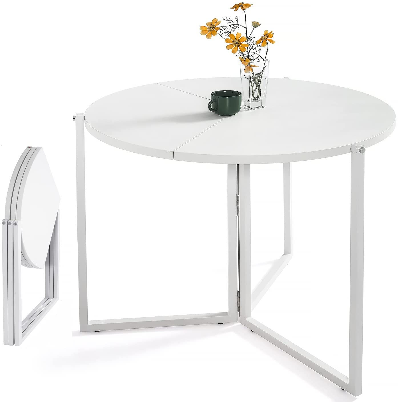 Multifunction Round Folding Space Saver Table