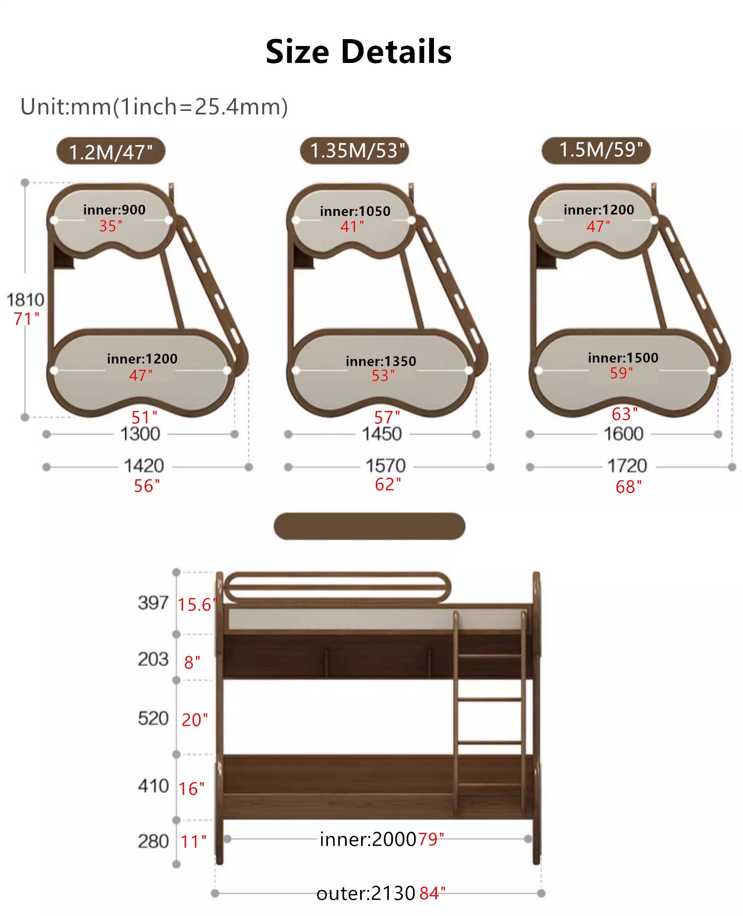 Twin over Full Bunk Bed with Underneath Storage Trundle and Drawer Stairs