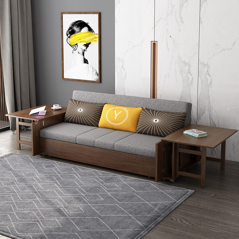 Limited time sale -Multifunction Sofa Bed with Folding Armrest Table