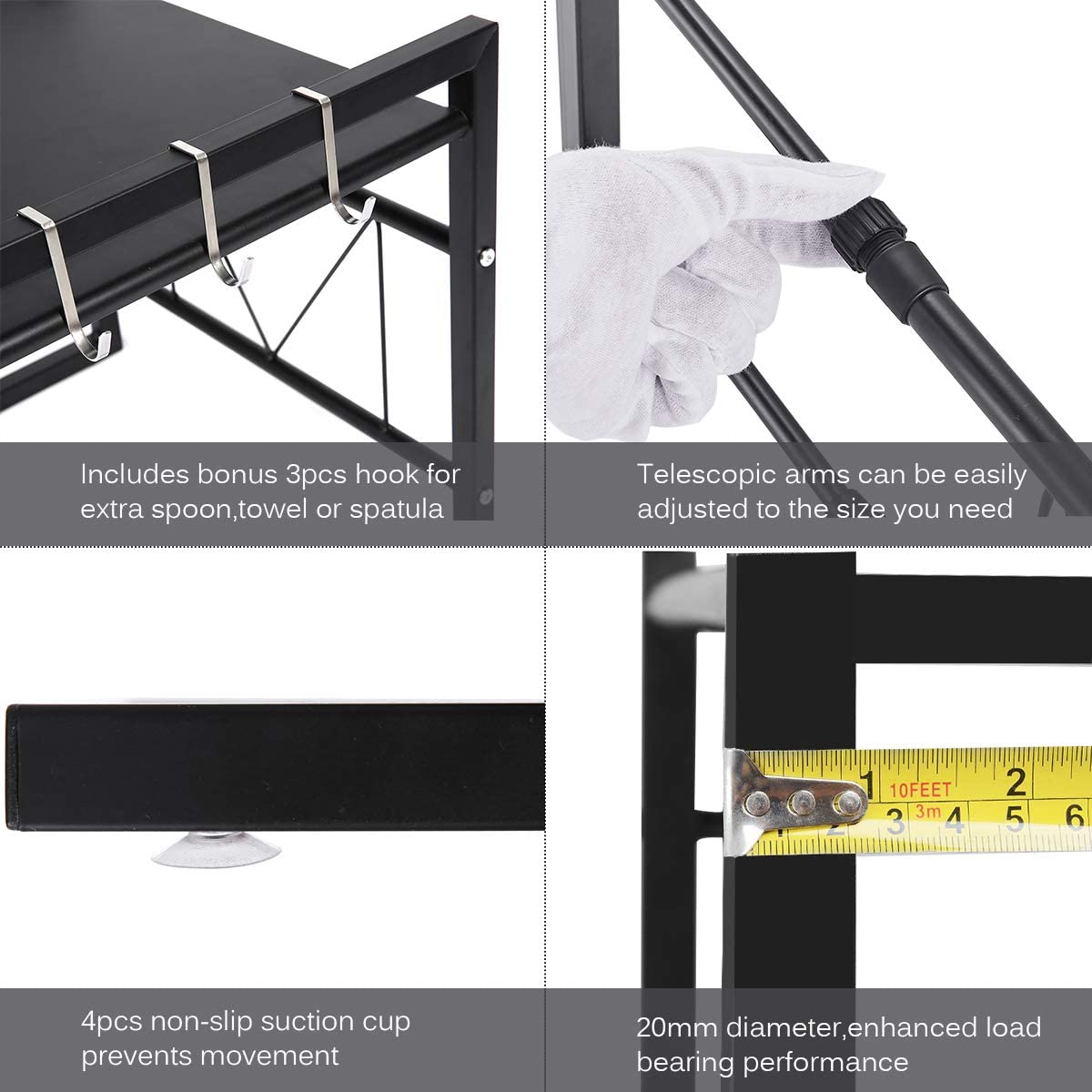 Limited time sale -Expandable Microwave Oven Rack