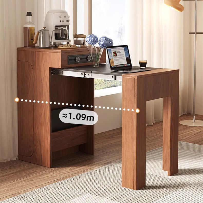 Space Saving Designed Mini Extendable Console Table For Apartments and Compact Room