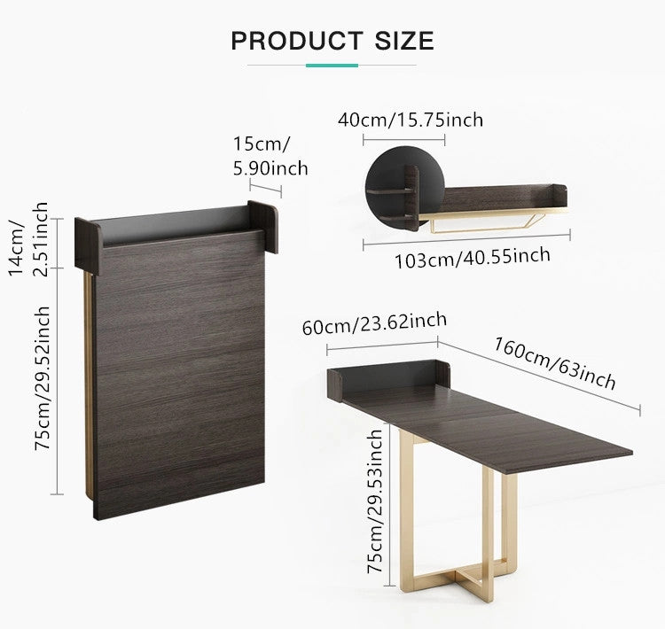 Limited time sale -2020 New Arrival Apartment Wall Mounted Folding Mini Flat Dining Table
