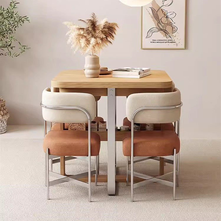 Limited time sale -Extendable Tabletop Solid Wood Dining Table