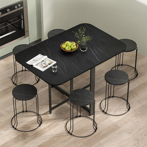 Limited time sale -Double Drop Leaf Space Saving Folding Table