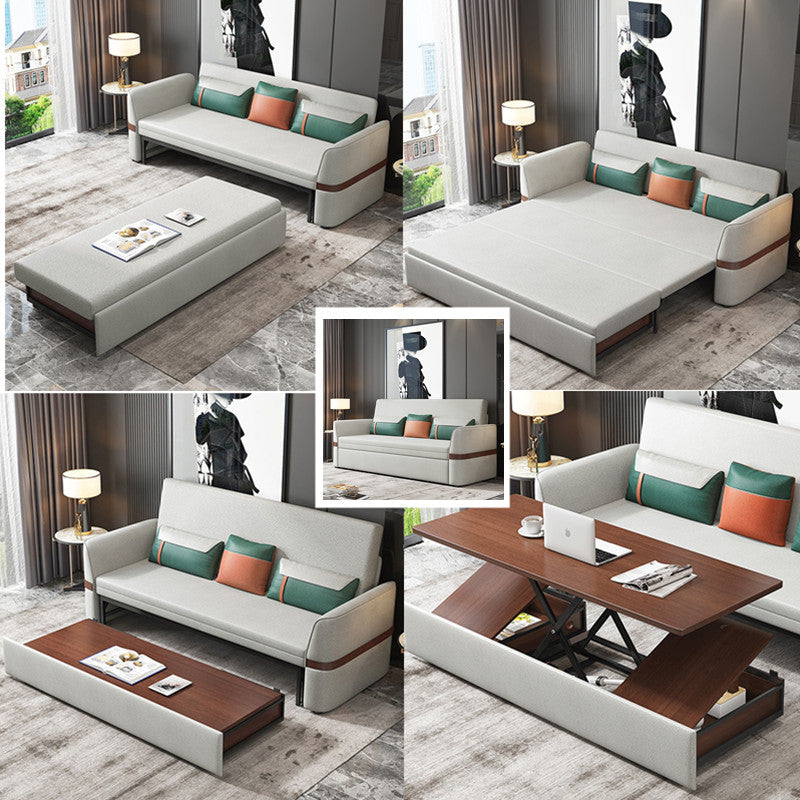 Multifunction Sofa Bed with Electric Liftable Coffee Table