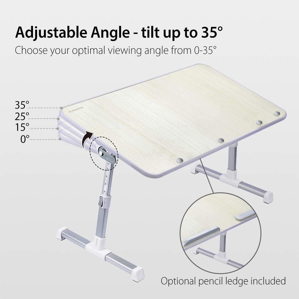 Limited time sale -Height Adjustable Laptop Bed Table